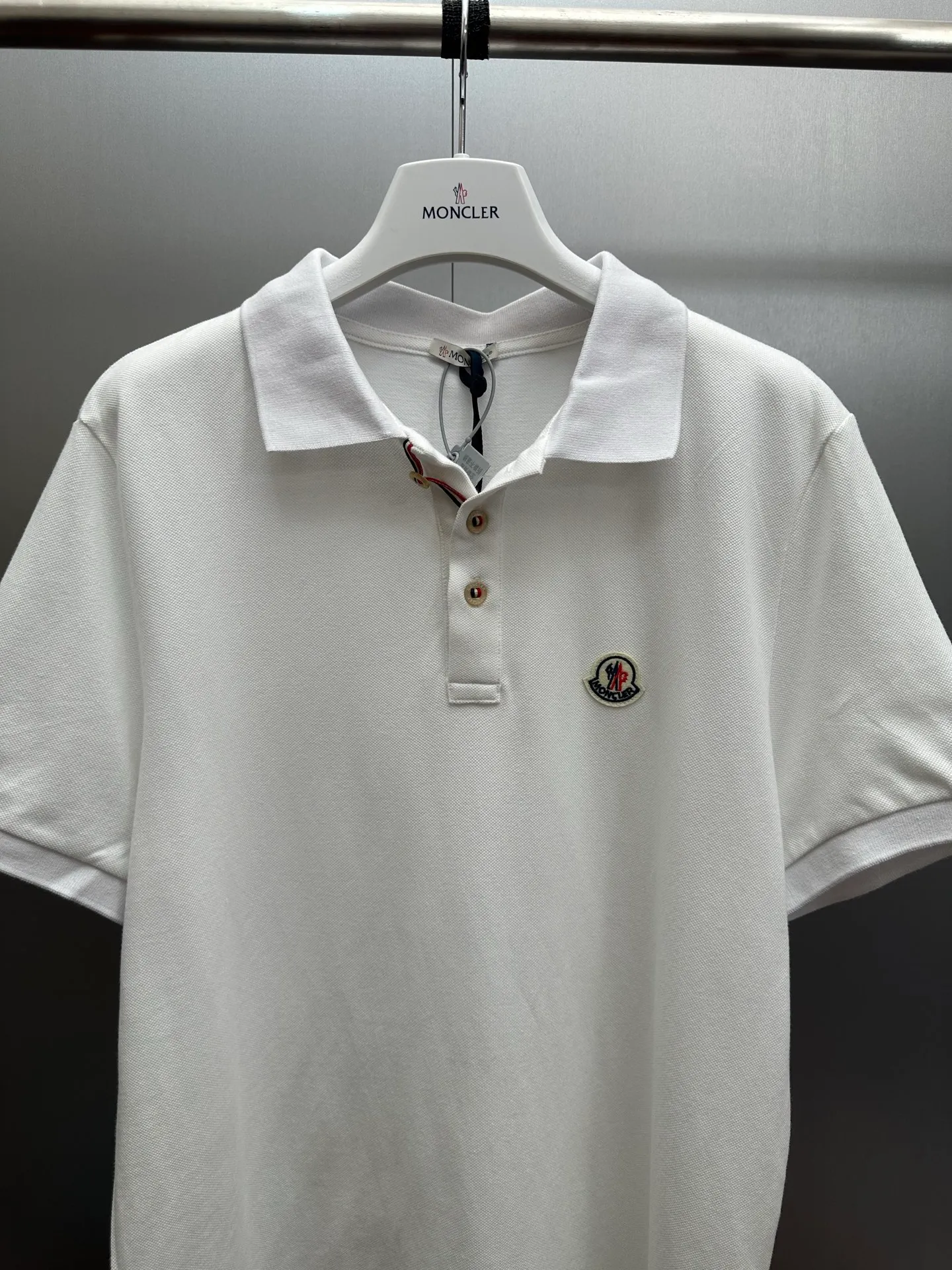 🔥P165💰MONCLER 26SS POLO Authentic 3250 ，40 100% 200 ， ， ， ， 1：1 ， 1：1 ， 1：1 ， 1：1 ， Size：S M L XL